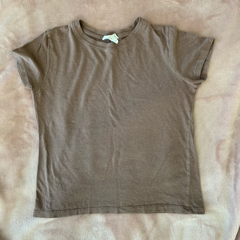 Comfy cropped shirt